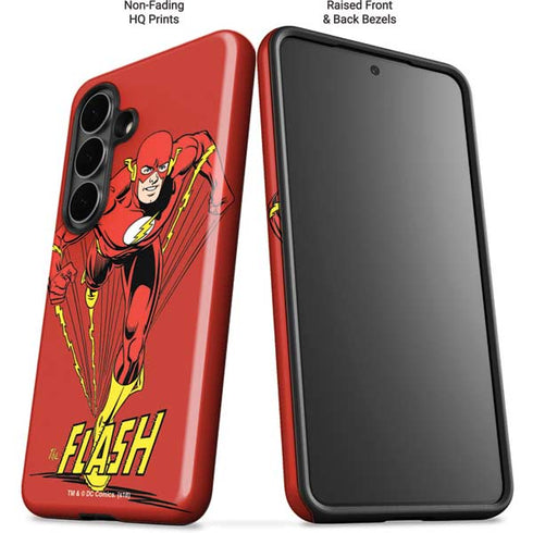 DC Comics The Flash Classic Action Pose Art Galaxy S26 Impact Case