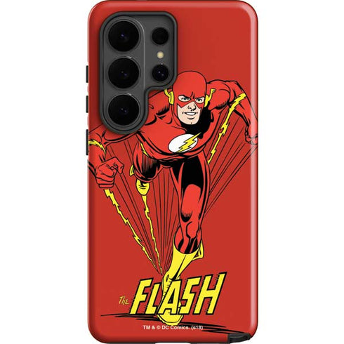 DC Comics The Flash Classic Action Pose Art Galaxy S26 Ultra Impact Case