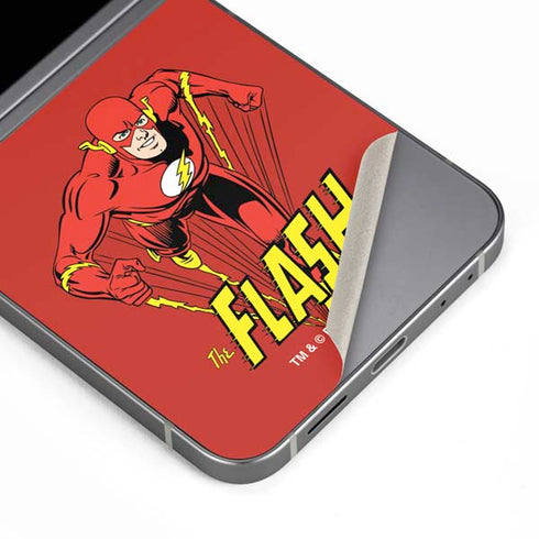 DC Comics The Flash Classic Action Pose Art Galaxy Z Flip6 Skin