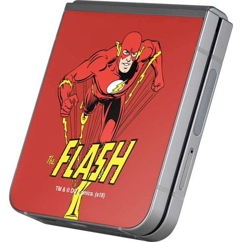 DC Comics The Flash Classic Action Pose Art Galaxy Z Flip6 Skin