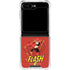 DC Comics The Flash Classic Action Pose Art Galaxy Z Flip6 Clear Case
