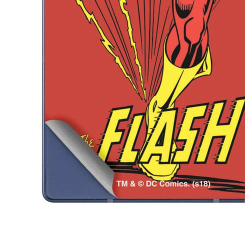 DC Comics The Flash Classic Action Pose Art Galaxy Z Fold6 Skin