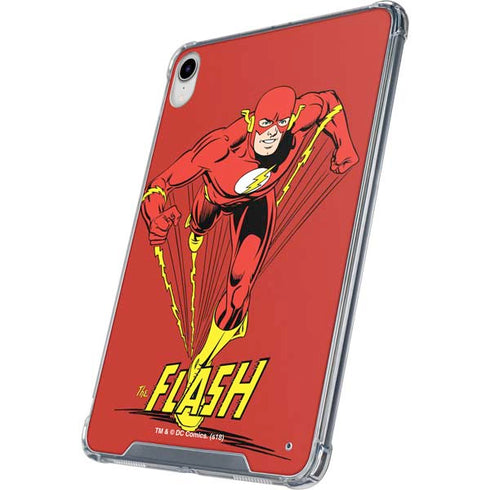 DC Comics The Flash Classic Action Pose Art iPad 11th Gen (2025) Clear Case
