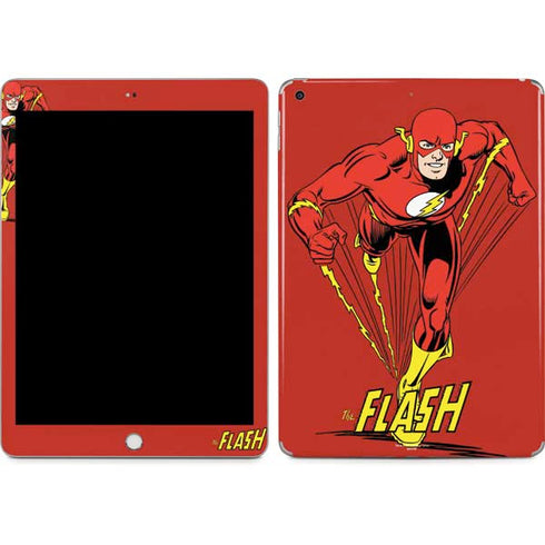 DC Comics The Flash Classic Action Pose Art Apple iPad Skin