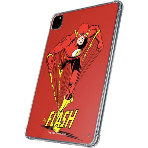 DC Comics The Flash Classic Action Pose Art iPad Pro 11in (2024) Clear Case