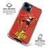 DC Comics The Flash Classic Action Pose Art iPhone 15 Clear Case