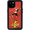DC Comics The Flash Classic Action Pose Art iPhone 15 Plus Waterproof Case