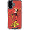 DC Comics The Flash Classic Action Pose Art iPhone 16 Clear Case