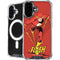 DC Comics The Flash Classic Action Pose Art iPhone 16 MagSafe Case