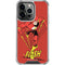DC Comics The Flash Classic Action Pose Art iPhone 16 Pro Max Clear Case