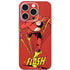 DC Comics The Flash Classic Action Pose Art iPhone 16 Pro Skin
