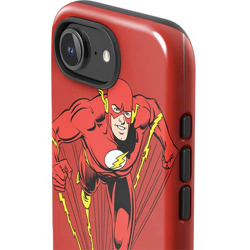 DC Comics The Flash Classic Action Pose Art iPhone 16e Impact Case