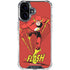 DC Comics The Flash Classic Action Pose Art iPhone 17 Clear Case