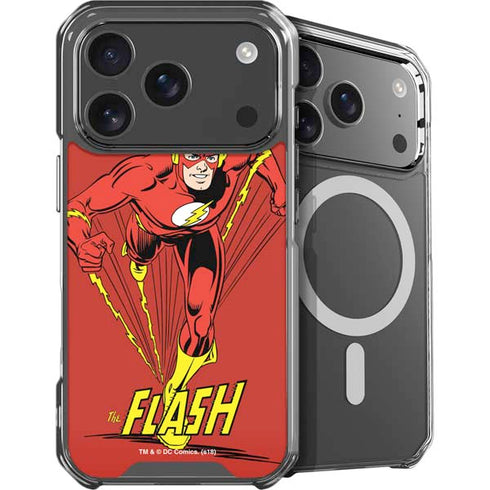 DC Comics The Flash Classic Action Pose Art iPhone 18 Pro MagSafe Case