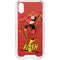 DC Comics The Flash Classic Action Pose Art iPhone XS Clear Case