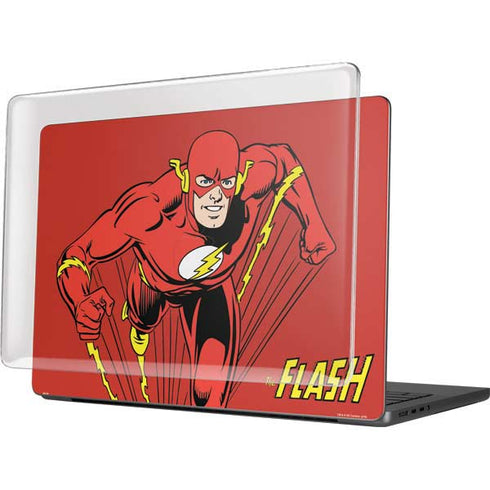 DC Comics The Flash Classic Action Pose Art MacBook Pro 14in (2021-24) Case plus Skin