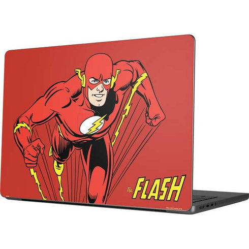 DC Comics The Flash Classic Action Pose Art Apple MacBook Pro 14-inch Skin