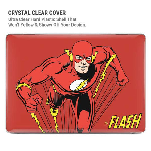 DC Comics The Flash Classic Action Pose Art MacBook Cases