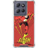 DC Comics The Flash Classic Action Pose Art Moto G 5G (2025) Clear Case