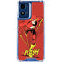 DC Comics The Flash Classic Action Pose Art Moto G 5G (2024) Clear Case