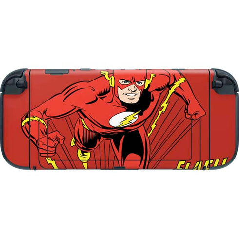 DC Comics The Flash Classic Action Pose Art Nintendo Switch 2 (2025) with Joy-Con Skin