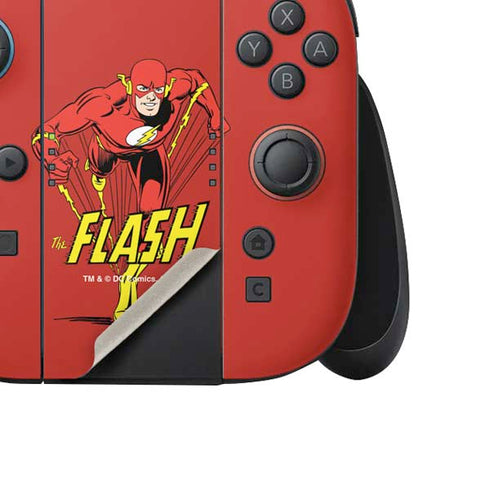 DC Comics The Flash Classic Action Pose Art Nintendo Switch 2 (2025) Joy-Con Controller Skin