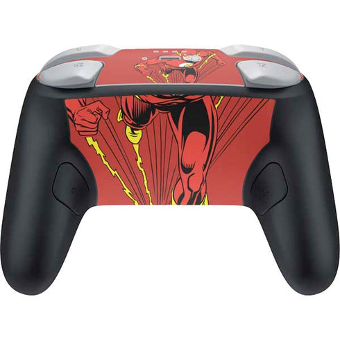 DC Comics The Flash Classic Action Pose Art Nintendo Switch 2 (2025) Pro Controller Skin