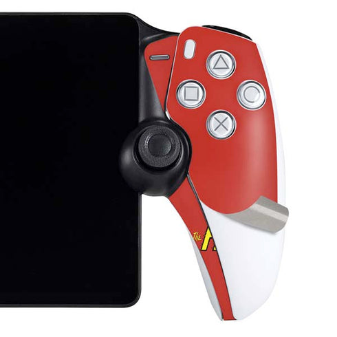 DC Comics The Flash Classic Action Pose Art PlayStation Portal Remote Player Skin