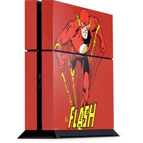 DC Comics The Flash Classic Action Pose Art PlayStation PS4 Skins