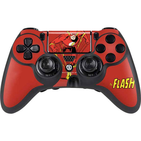 DC Comics The Flash Classic Action Pose Art PlayStation PS4 Skins
