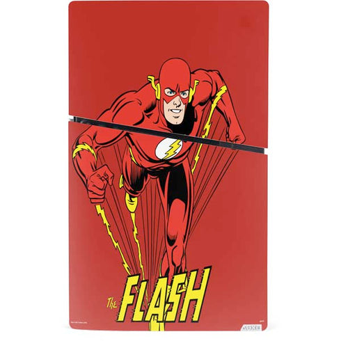 DC Comics The Flash Classic Action Pose Art PS5 Slim Digital Edition Console Skin