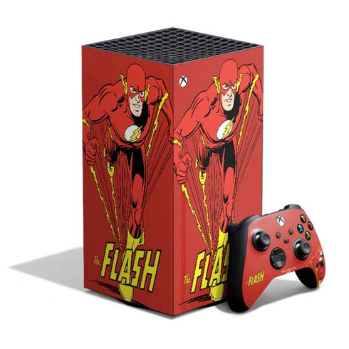 DC Comics The Flash Classic Action Pose Art XBox Series X Digital Edition Bundle Skin