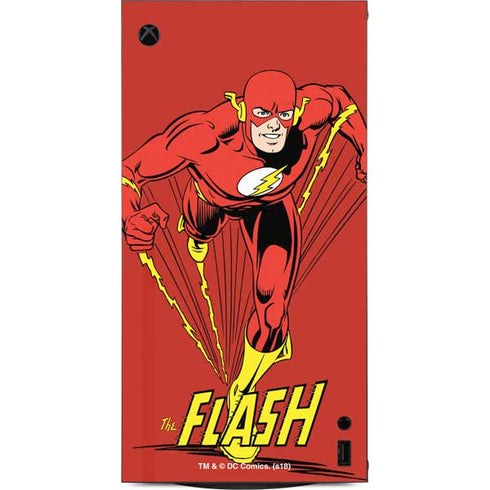 DC Comics The Flash Classic Action Pose Art XBox Series X Digital Edition Console Skin