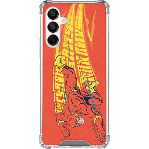DC Comics Flash Racer Galaxy A16 5G Clear Case