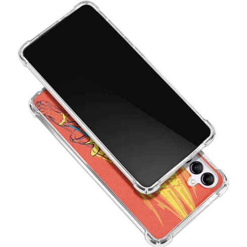 DC Comics Flash Racer Galaxy A16 5G Clear Case