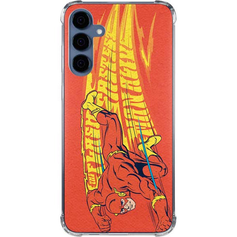 DC Comics Flash Racer Galaxy A55 5G Clear Case