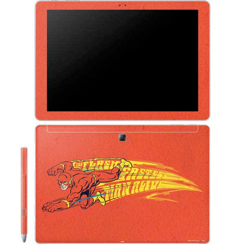DC Comics Flash Racer Galaxy Book 12in Skin