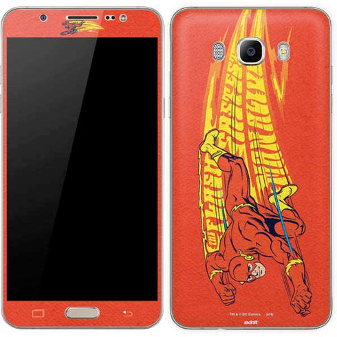 DC Comics Flash Racer Galaxy J7 Skin