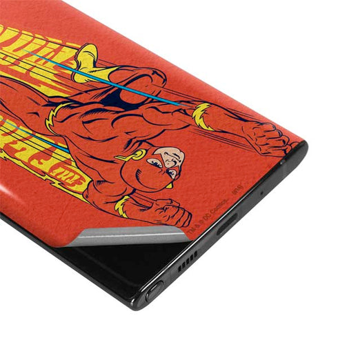DC Comics Flash Racer Galaxy Note 10 Plus Skin