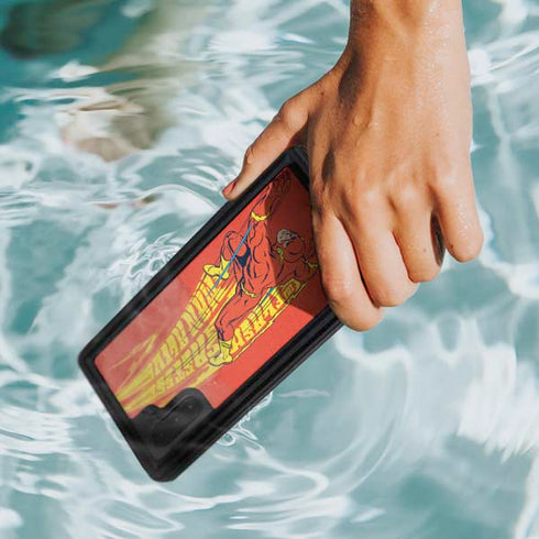 DC Comics Flash Racer Galaxy Note 10 Waterproof Case