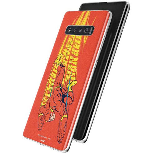 DC Comics Flash Racer Galaxy S10 Plus Skin