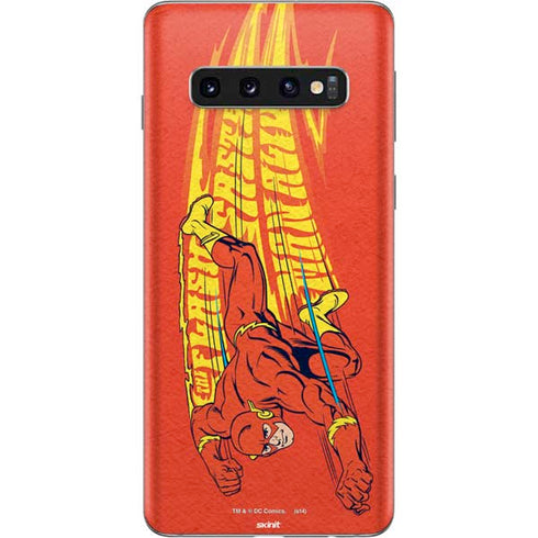 DC Comics Flash Racer Galaxy S10 Skin