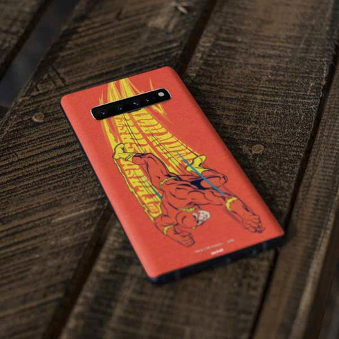 DC Comics Flash Racer Galaxy S10 Skin