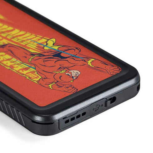 DC Comics Flash Racer Galaxy S24 Plus Waterproof Case