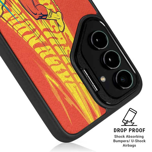 DC Comics Flash Racer Galaxy S25 Ultra Kickstand Case