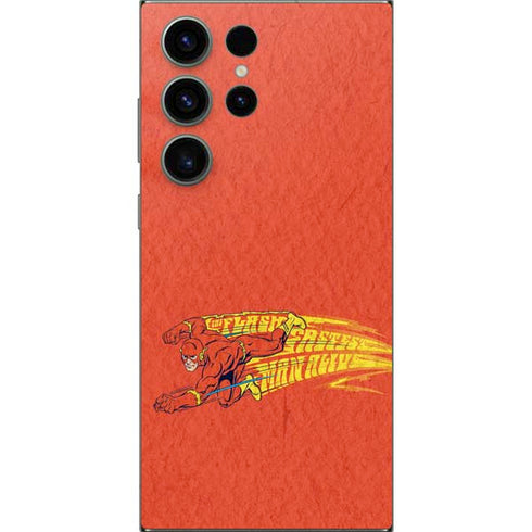 DC Comics Flash Racer Galaxy S25 Ultra Skin
