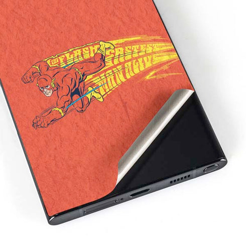 DC Comics Flash Racer Galaxy S25 Ultra Skin