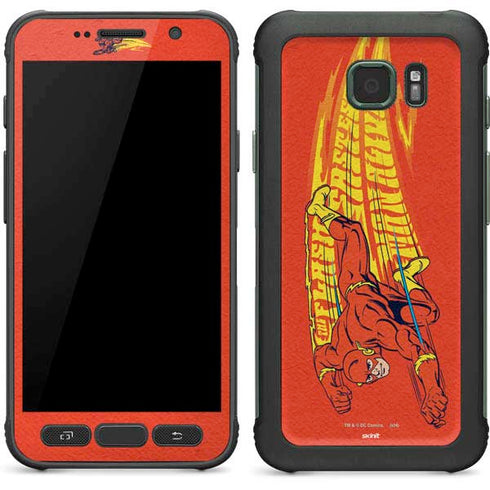 DC Comics Flash Racer Galaxy S7 Active Skin