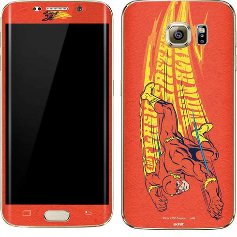 DC Comics Flash Racer Galaxy S7 Edge Skin