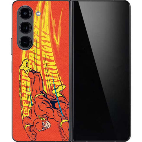 DC Comics Flash Racer Galaxy Z Fold5 5G Skin